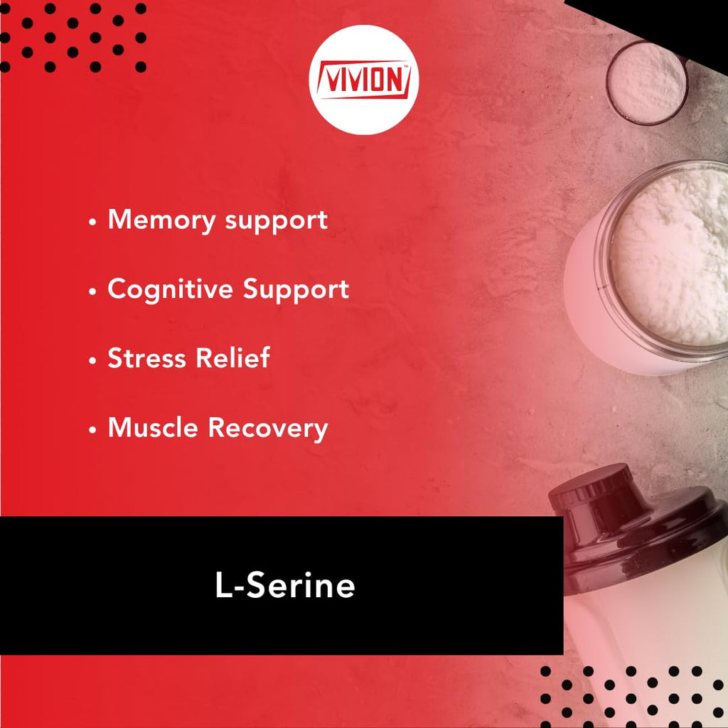 L‑Serine Powder - 1000 Grams - Amino Acid - Powdered for Manufacturing Cognitive Health & Cellular Support Tablet Capsule Formulations - 1 kg (2.2 lb) - TrustMedUSA