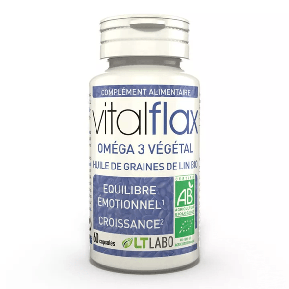 LT Labo Vital Flax Organic Emotional Balance 60 capsules - TrustMedUSA