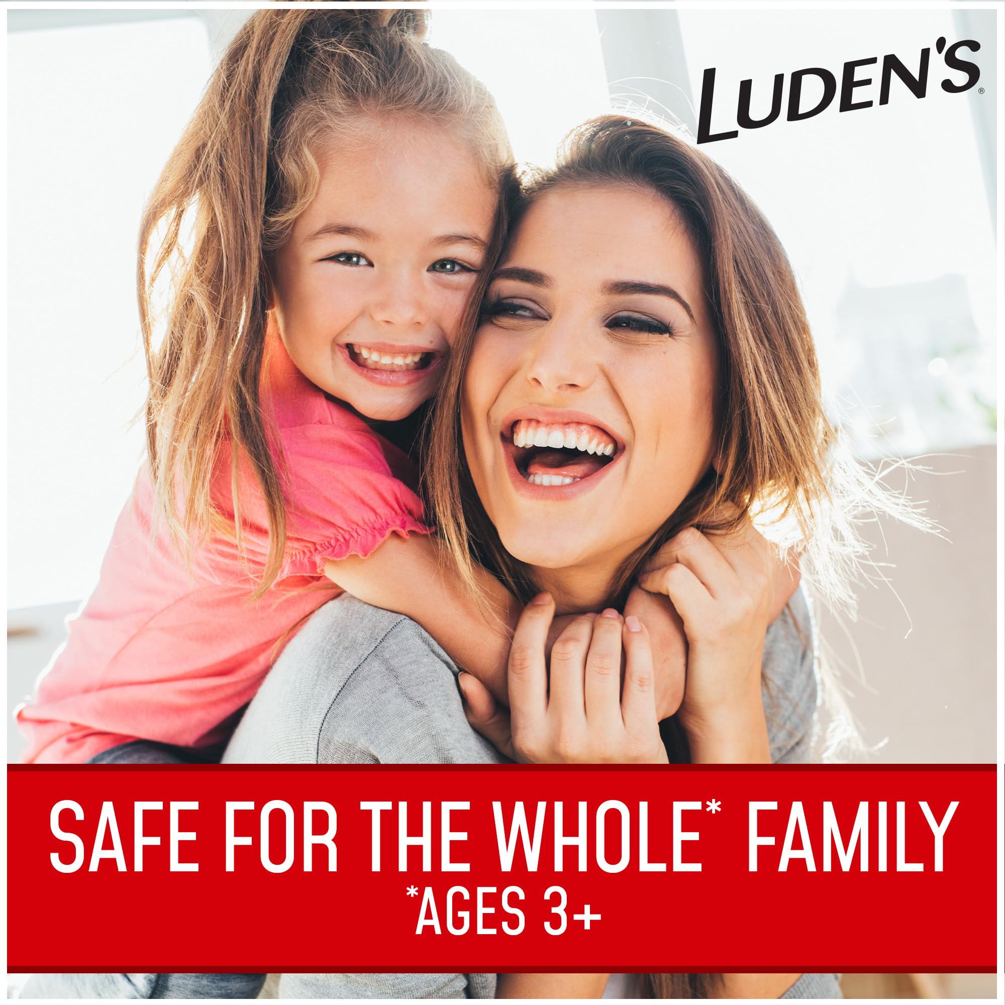 Luden's Sore Throat Relief Lozenges for Minor Everyday Irritation & Dry Mouth, Wild Cherry Flavored Drops, 30 Count - Maple Wellness Supplements