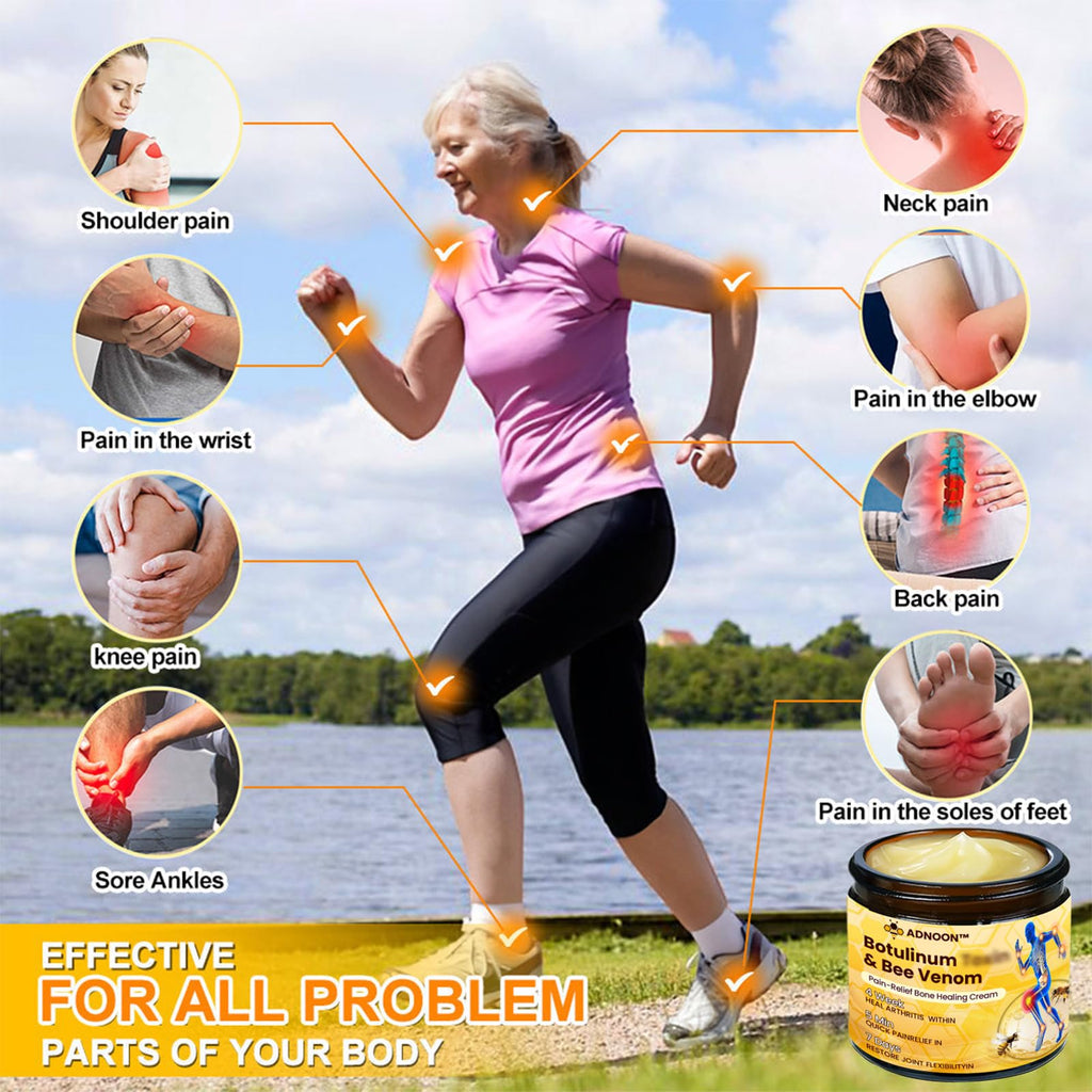 Luhaka Botulinum Toxin & Bee Venom Pain-Relief Bone Healing Cream,Bee Venom Cream,Effectively improve joint mobility (1PC) - TrustMedUSA