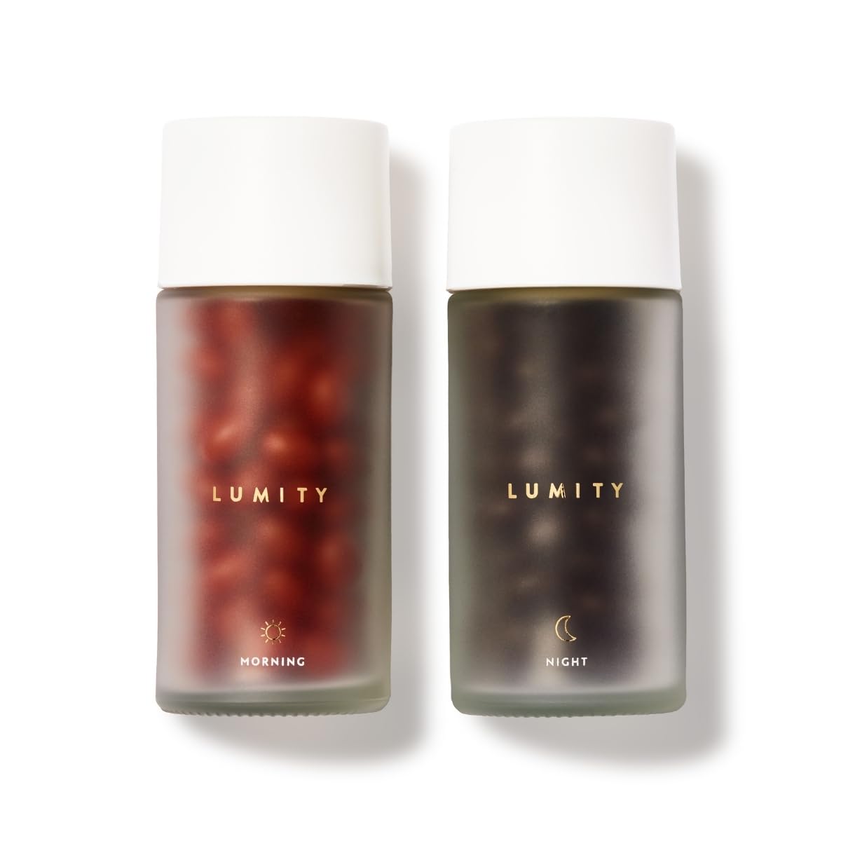 Lumity Morning & Night Female Supplement - 24-Hour Nutritional Support for Perimenopause, Energy, Sleep Quality, Hormones, Skin & Eye Health - Vitamins, Minerals, Amino Acids & Omega 3s, 4-Week Supply - TrustMedUSA