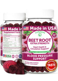 Lunakai USA Made Beet Root Gummies with Antioxidant Blend - Delicious Non-GMO Beet Chews, 60ct - TrustMedUSA