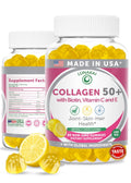 Lunakai USA Made Collagen Gummies for Women & Men Over 50, Biotin & Vitamin C, Supports Skin Elasticity, Hair & Nail Strength, Joint Support, 60ct - Maple Wellness Supplements