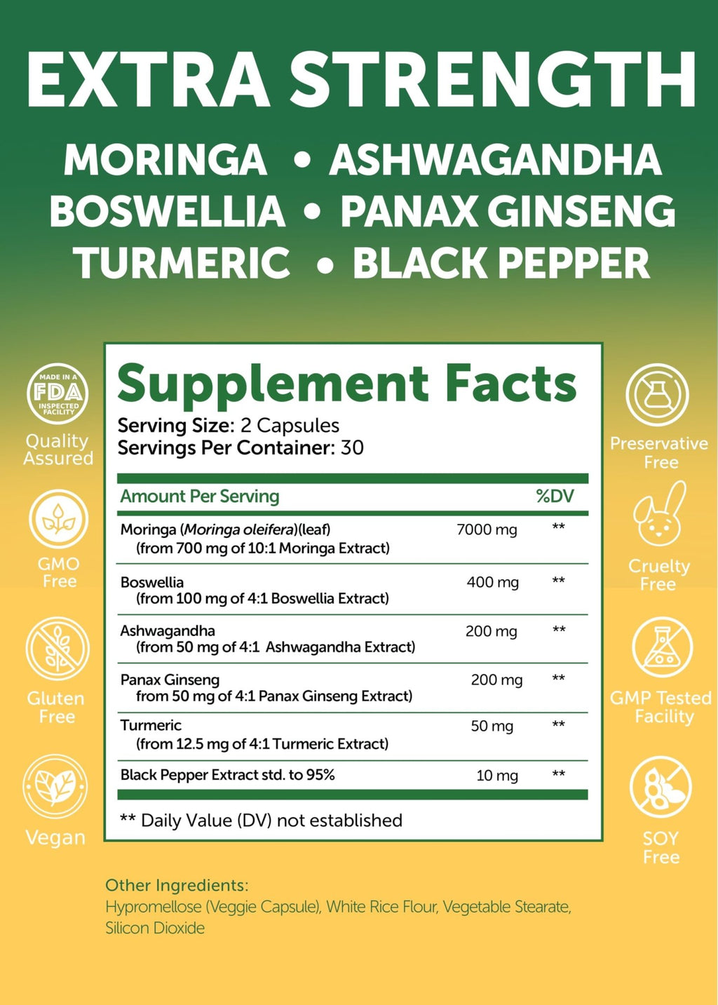 Lunakai USA Made Moringa & Sea Moss Capsules Bundle – 6-in-1 & 16-in-1 Advanced Blends – 60 Non-GMO Veggie Capsules Each - TrustMedUSA