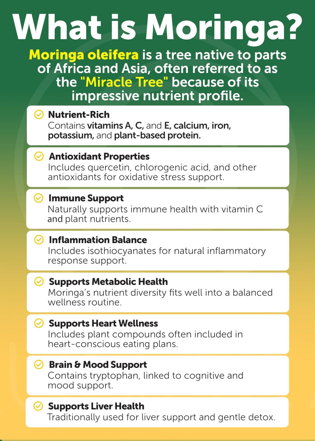 Lunakai USA Made Pure Moringa Capsules – Advanced Moringa Leaf Extract Supplement with Ashwagandha, Boswellia - TrustMedUSA