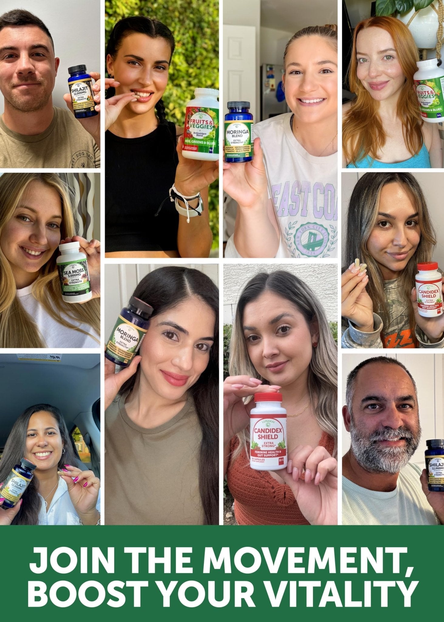 Lunakai USA Made Pure Moringa Capsules – Advanced Moringa Leaf Extract Supplement with Ashwagandha, Boswellia - TrustMedUSA