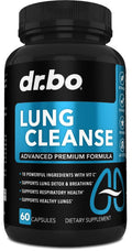 Lung Cleanse Support Supplement - Respiratory Supplements to Quit & Stop Smoking Aids - Herbal Detox for Lungs & Bronchial Health - Smokers Cleanser Breathe Aid for Mucus Clear Relief - 60 Capsules - TrustMedUSA