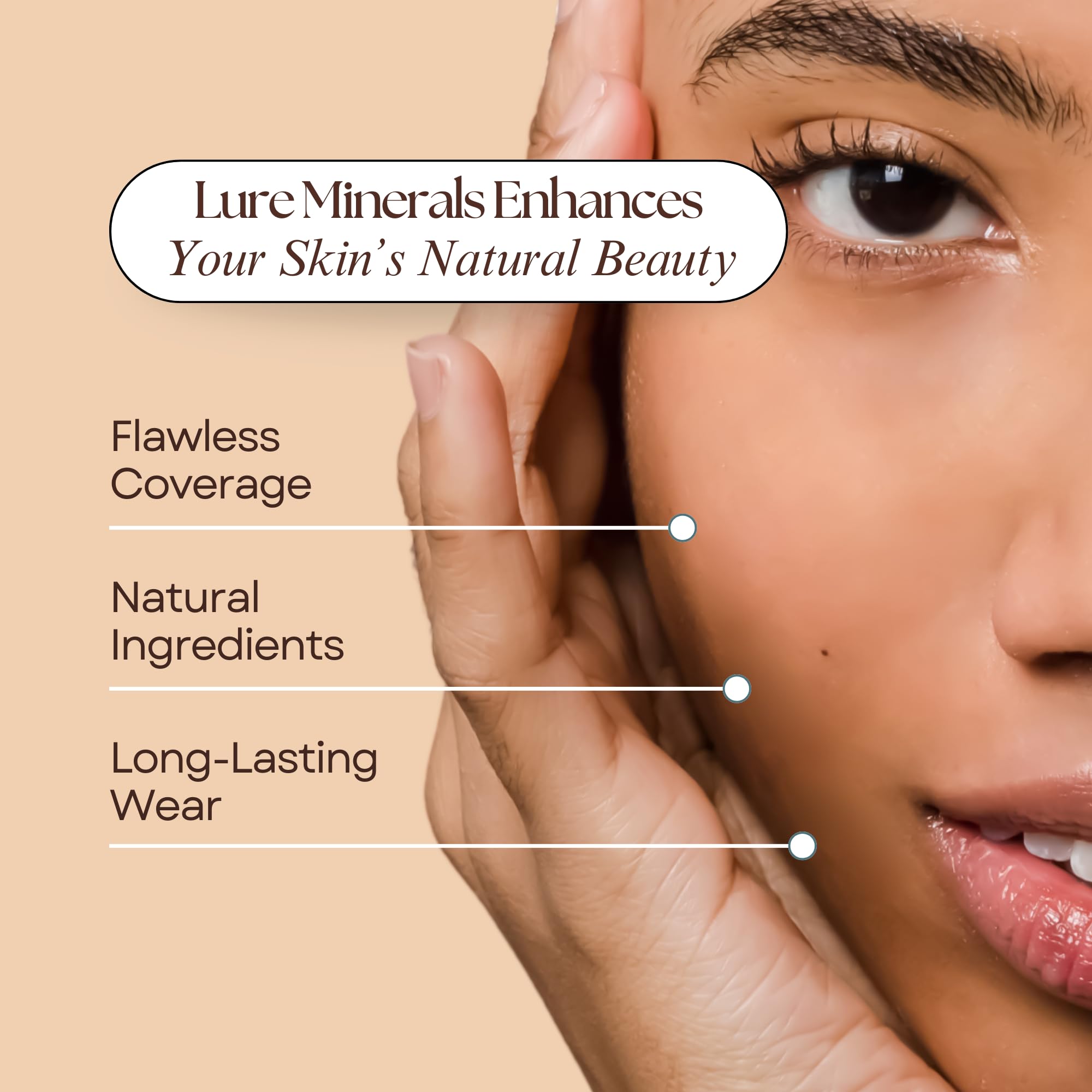 Lure Minerals Bronze warmth All over Face Bronzer (Compare to Bare Minerals) (Warmth) Large 1.oz Jar - TrustMedUSA