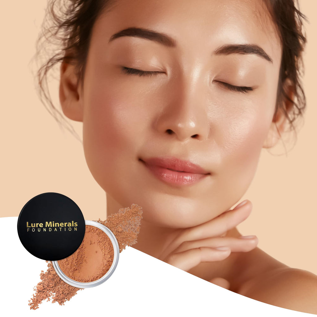 Lure Minerals Bronze warmth All over Face Bronzer (Compare to Bare Minerals) (Warmth) Large 1.oz Jar - TrustMedUSA