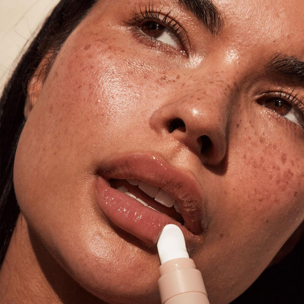 '+ Lux Unfiltered N°15 Cold Plunge Soothing Lip Serum - Hydrating Lip Balm - Hyaluronic Acid, Squalane & Shea Butter - Cooling Touch Applicator - Fragrance Free, Petroleum Free, Vegan - TrustMedUSA