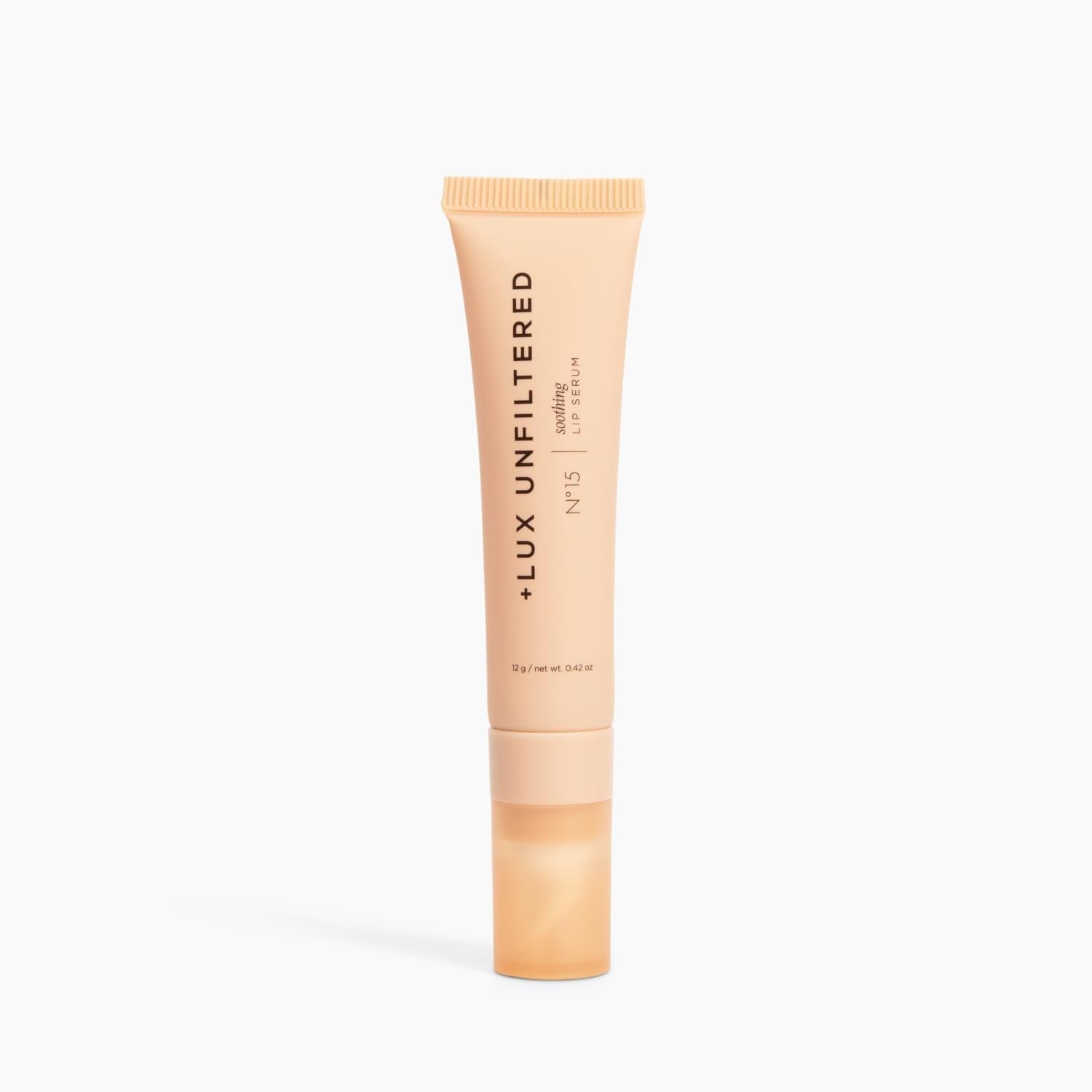 '+ Lux Unfiltered N°15 Cold Plunge Soothing Lip Serum - Hydrating Lip Balm - Hyaluronic Acid, Squalane & Shea Butter - Cooling Touch Applicator - Fragrance Free, Petroleum Free, Vegan - TrustMedUSA
