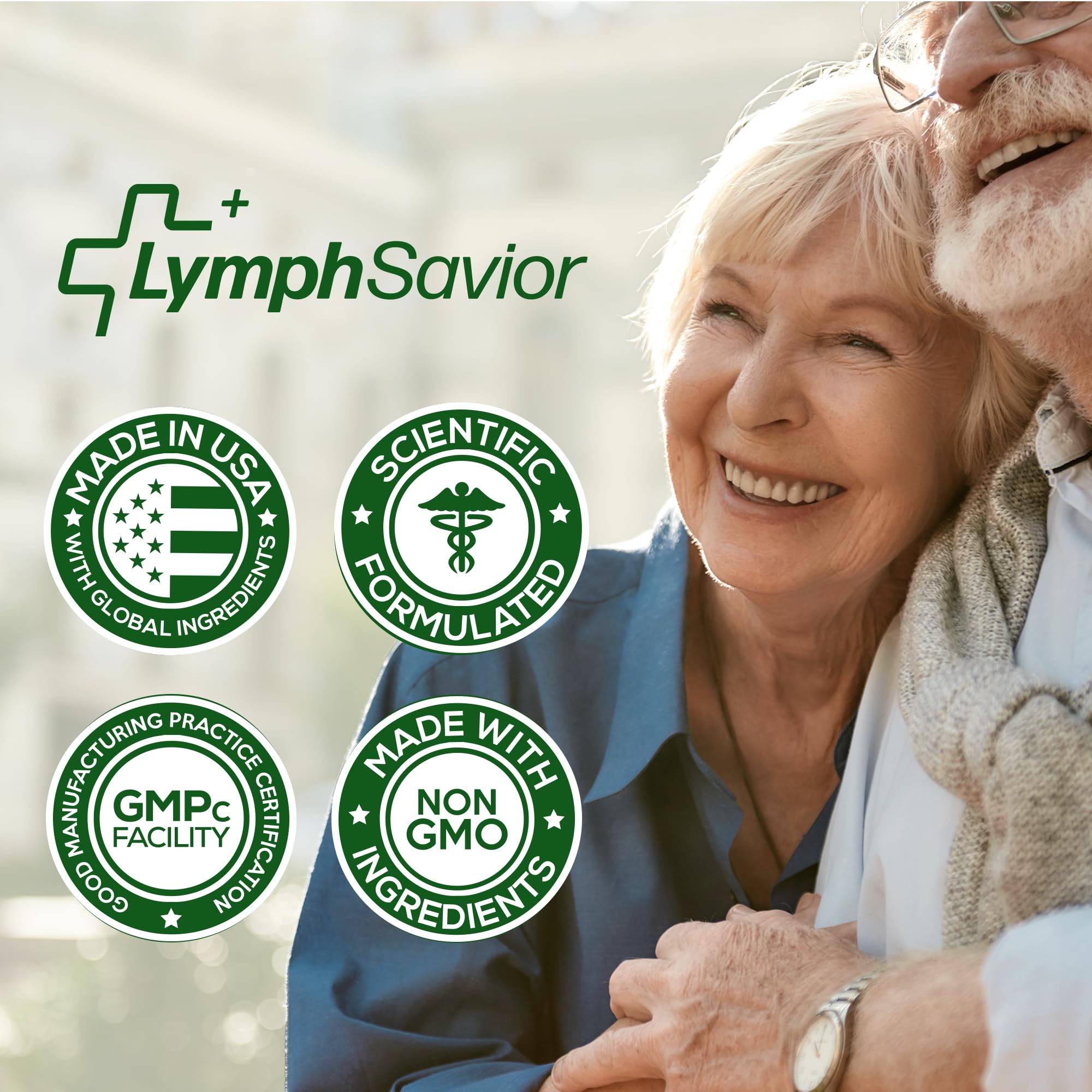 Lymph Savior - Plant-Based Lymphatic Support Supplement with Red Clover, Horse Chestnut & Burdock Root for Fluid Balance & Daily Wellness - Non-GMO, Made in USA - 30-Day Supply, 1 Bottle - TrustMedUSA
