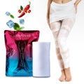LYMPH8 Thermo-Active Body Wrap Hot and Cold Lymphatic Drainage & Sculpting Treatment for Legs&Stomach Helps Smooth,Tone&Firm the Skin With Caffeine, Niacinamide & Capsicum Extract 40 ft Pre-Soaked - Maple Wellness Supplements