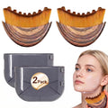 Lymphatic Contour Face Brush,Lymphatic Face Brush,Lymphatic Drainage Brush,Dry Brush,Neck,Chin & Face Sculpting,Anti-Puffiness,Gua Sha & Improves Skin Glow,Skin Care Massage Tools. (2PC) - Maple Wellness Supplements