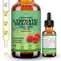 Lymphatic Drainage Drops, 18-in-1 Herbal Lymph System Support w. Echinacea Elderberry Dandelion Burdock Root Cleavers for Lymphatic Cleanse Detox Immune Support, Liposoaml for Max Absorption - Maple Wellness Supplements