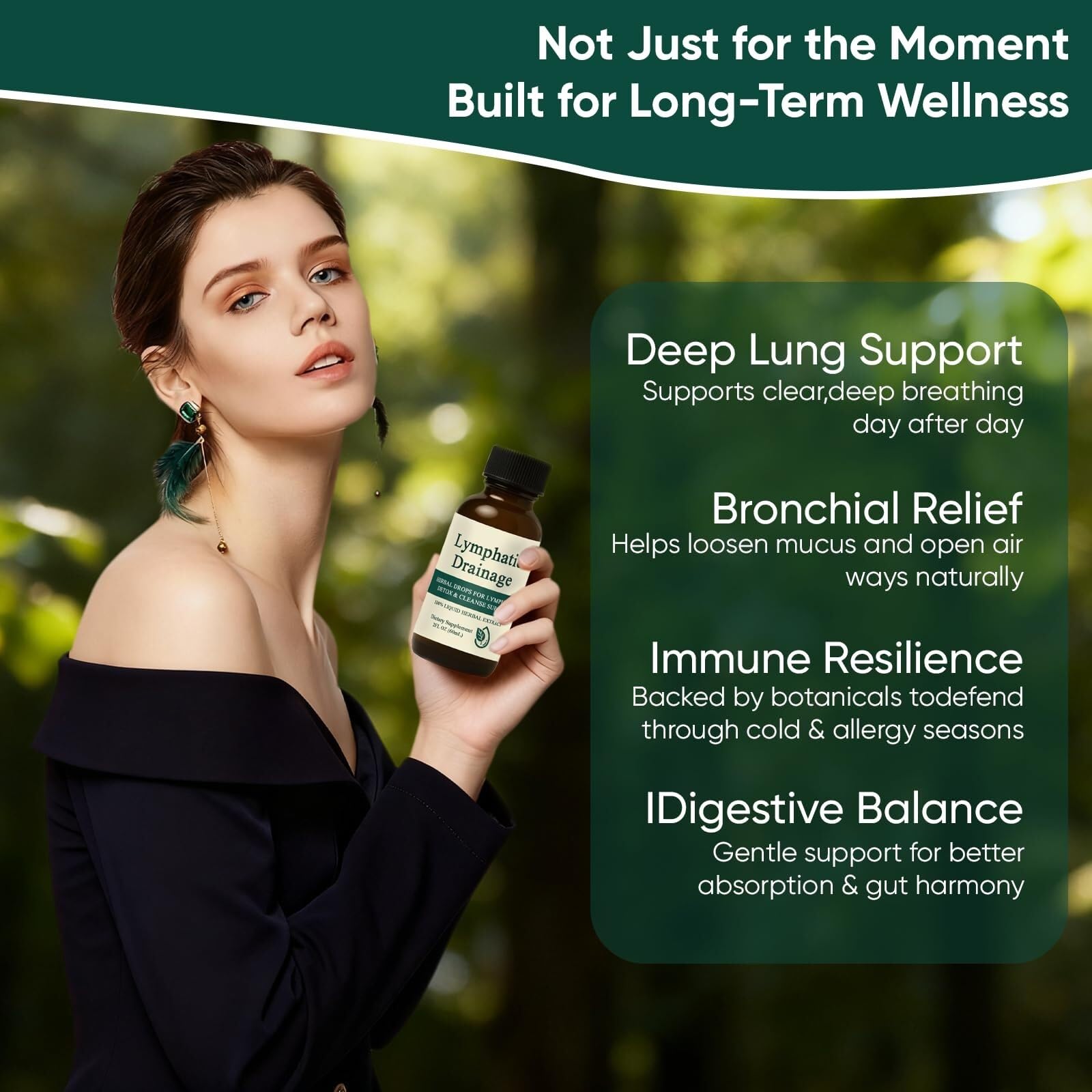 Lymphatic Drainage Drops 2 Fl Oz - Maple Wellness Supplements