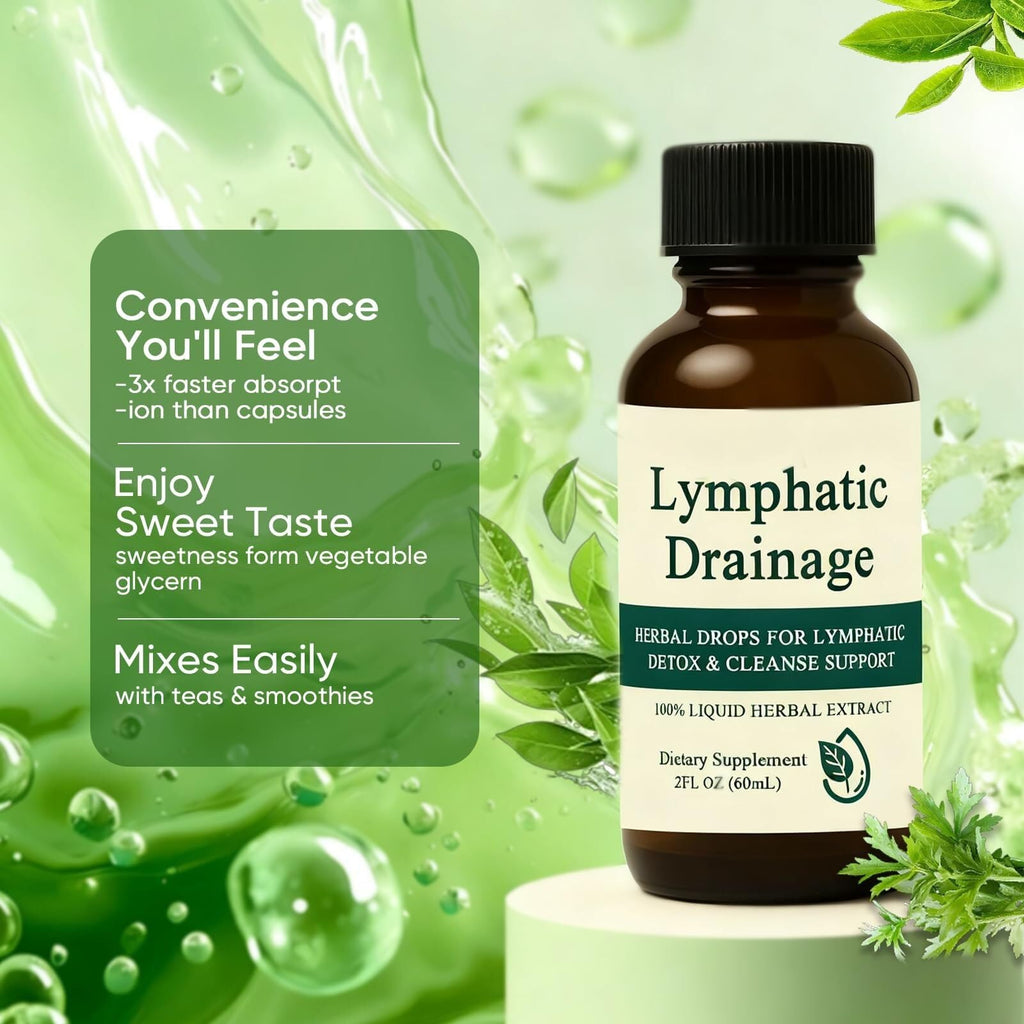 Lymphatic Drainage Drops 2 Fl Oz - Maple Wellness Supplements