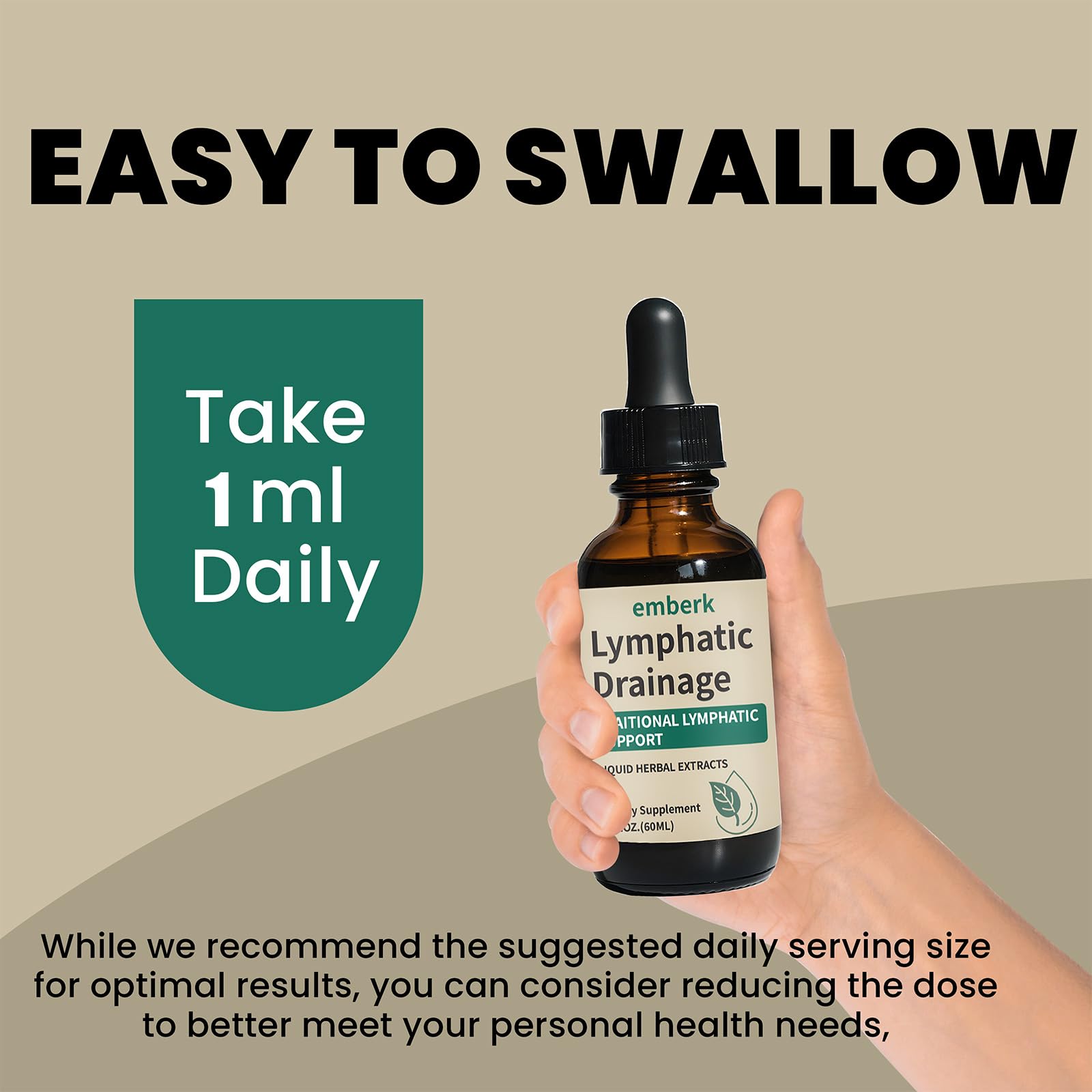 Lymphatic Drainage Drops, 2000mg Herbal Blend with Elderberry & Echinacea Dandelion，– Supports Lymphatic Drainage, Immune System & Detox 2 fl oz (2pcs) - Maple Wellness Supplements