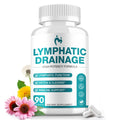 Lymphatic Drainage Supplements - Lymphatic Drainage Capsule for Detox & Cleanse, Immune Support - Natural Herbal Blends with Dandelion, Burdock, Cleavers & Echinacea, 90 Capsules - Maple Wellness Supplements