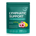 Lymphatic Drainage Supplements, Lymphatic Support Softgels for Immune Health, Plant-Based Formula with Echinacea, Burdock Root, Elderberry, Bromelain, Turmeric, 240 Softgels - Maple Wellness Supplements