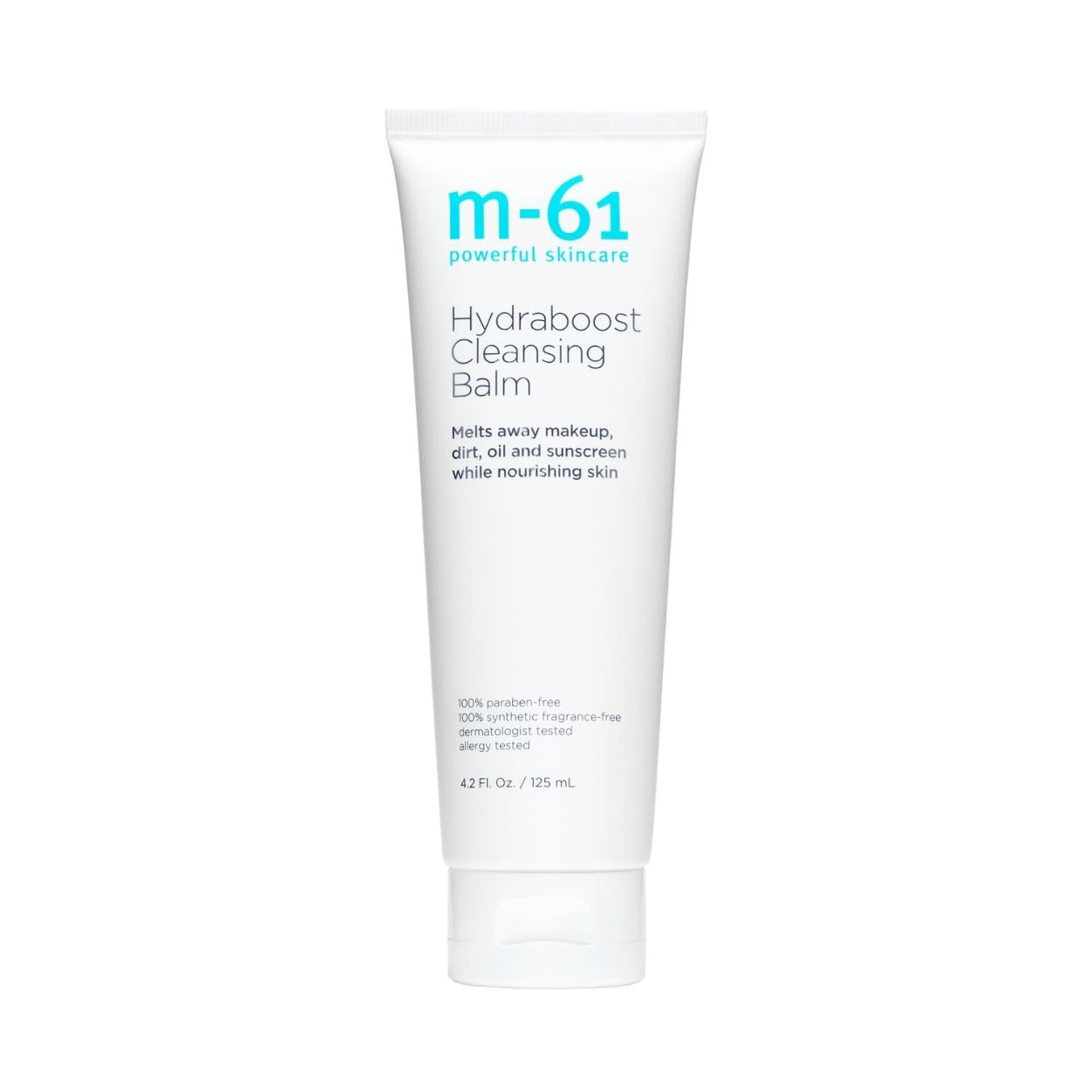 m-61 Hydraboost Cleansing Balm | Makeup Removing Cleanser Balm Melts Away Dirt, Oil, and Sunscreen | Fragrance Free | Derm & Allergy Tested | Made in USA | 4.2 Fl Oz - TrustMedUSA