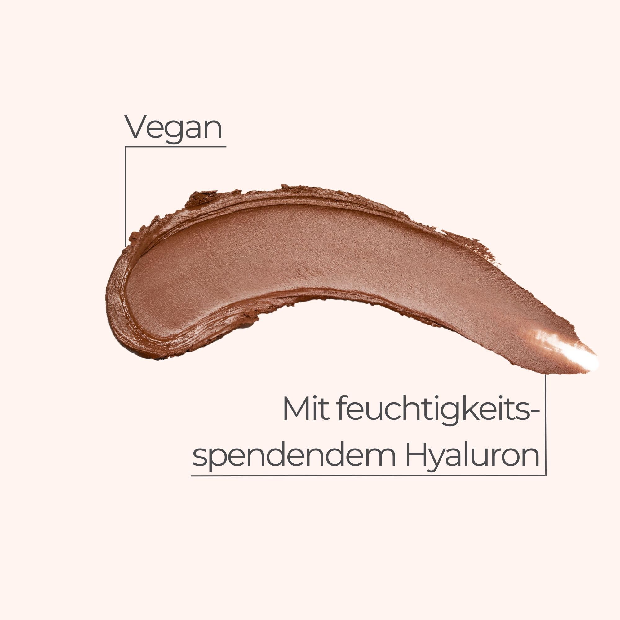 M. Asam MAGIC FINISH Cream Contour Stick medium-dark (0.28 Oz)- creamy contour stick for a defined face shape, creates optical shadows, bronzer stick with moisturizing hyaluronic acid, vegan - TrustMedUSA