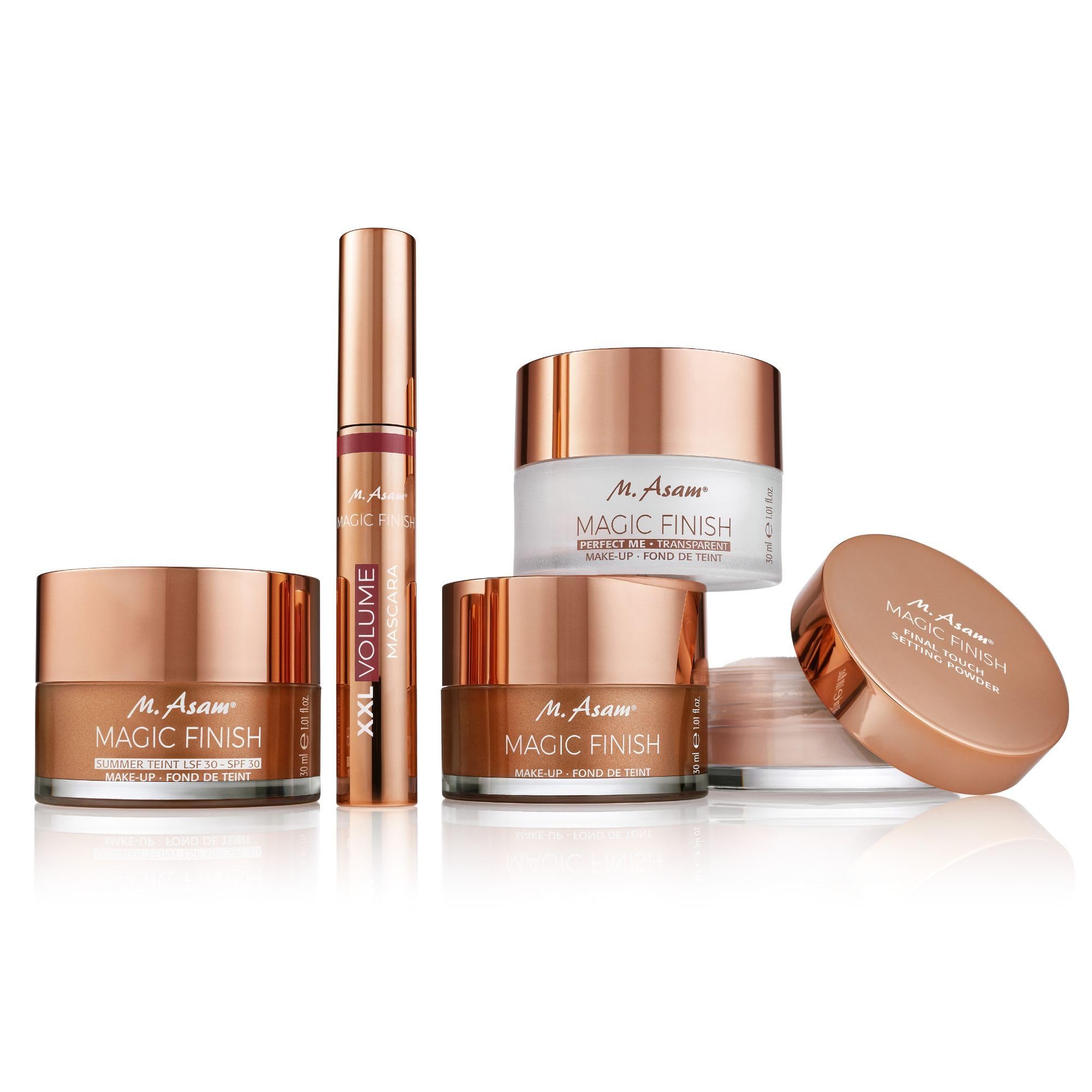 M. Asam MAGIC FINISH Cream Contour Stick medium-dark (0.28 Oz)- creamy contour stick for a defined face shape, creates optical shadows, bronzer stick with moisturizing hyaluronic acid, vegan - TrustMedUSA