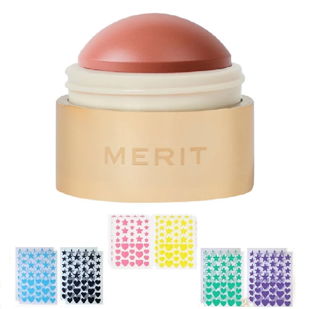 M Flush Balm Cream Blush (0.31oz) (Beverly Hills - soft peach) + Bonus Acne Patch (36 Pieces) - TrustMedUSA
