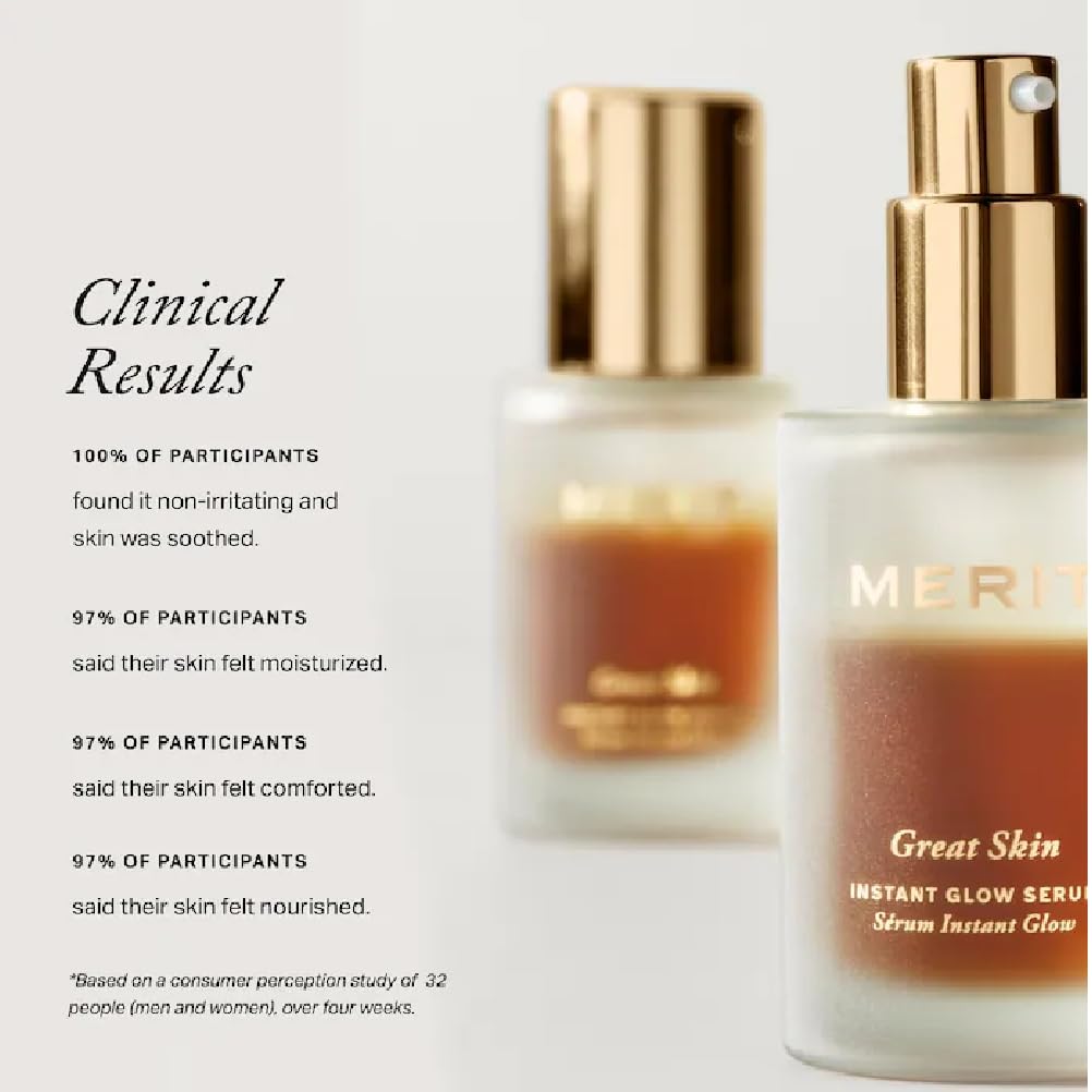 M Great Skin Instant Glow Serum with Niacinamide and Hyaluronic Acid (1.69 oz / 50 ml) + Bonus Acne Patch (36 Pieces) Tea Tree Oil Facial Water Gel - TrustMedUSA