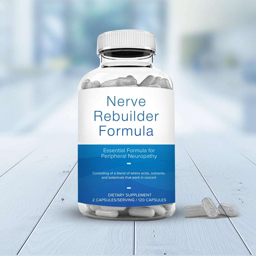M PAIN MANAGEMENT TECHNOLOGIES Nerve Support Supplement - Nitric Oxide/L-Arginine - Feet Hand Legs Toe Maximum Strength Nerve Support Formula 120 Caps - TrustMedUSA