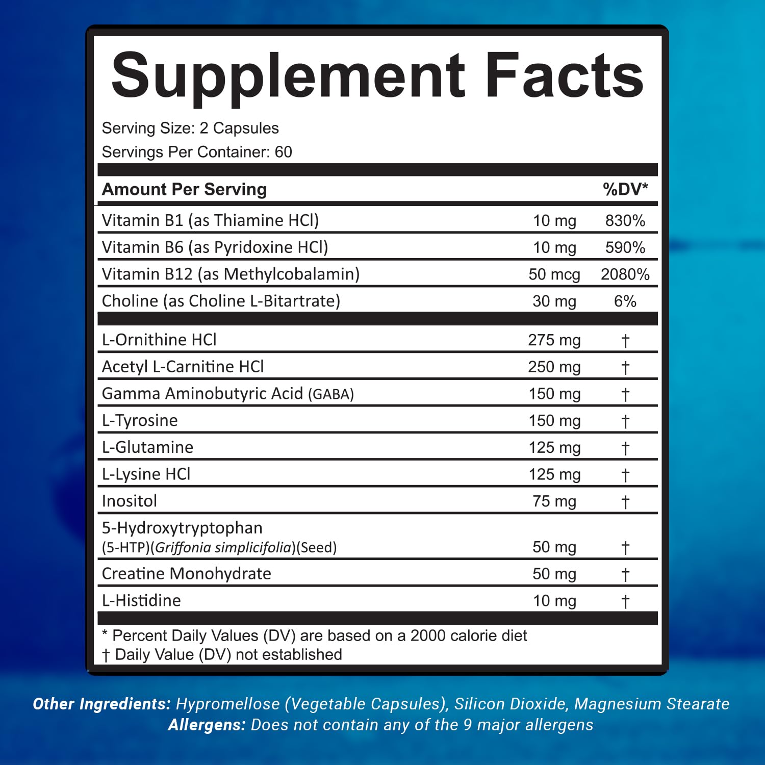 M PAIN MANAGEMENT TECHNOLOGIES Nerve Support Supplement - Nitric Oxide/L-Arginine - Feet Hand Legs Toe Maximum Strength Nerve Support Formula 120 Caps - TrustMedUSA