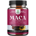 Maca Root Capsules for Women - Potent Herbal Supplement with Female Enhancing Blend of Red Yellow & Black Maca Root - Non-GMO Certified Vegan and Gluten-Free with No Artificial Colors - 30 Count - TrustMedUSA