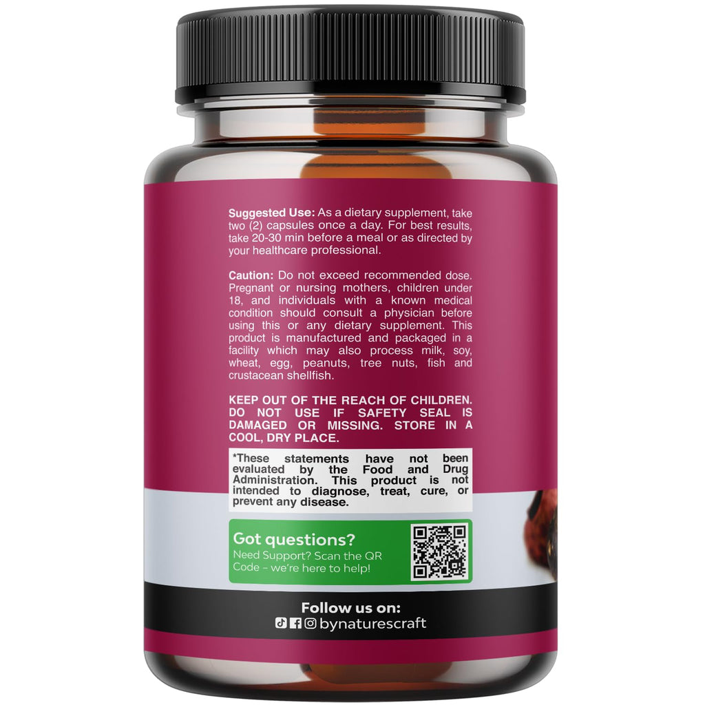 Maca Root Capsules for Women - Potent Herbal Supplement with Female Enhancing Blend of Red Yellow & Black Maca Root - Non-GMO Certified Vegan and Gluten-Free with No Artificial Colors - 30 Count - TrustMedUSA