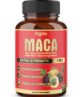 Maca Root Capsules - Supports Natural Health - Energy - Performance & Mood Supplement - Enhanced Blood Flow 3-Month Supply - TrustMedUSA