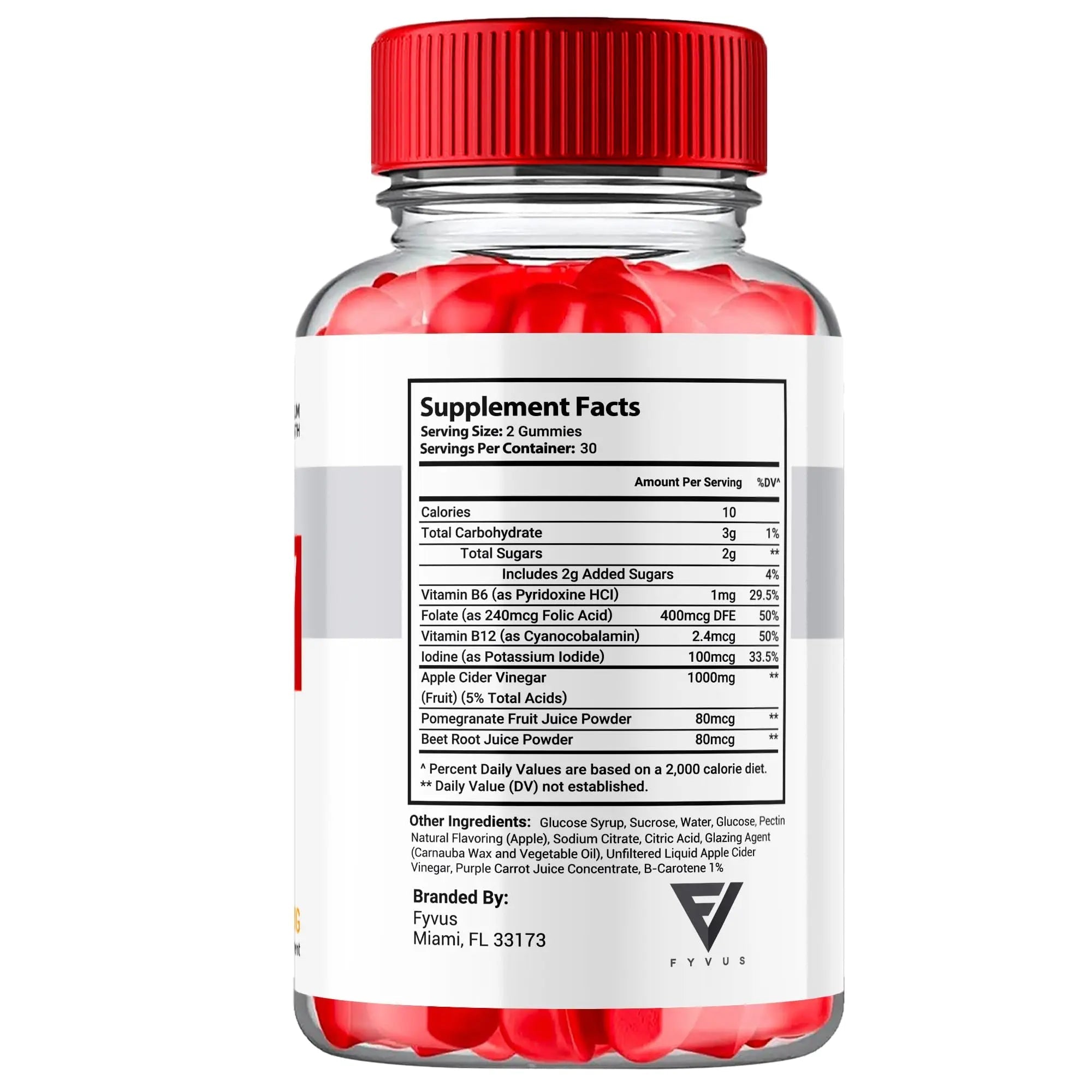 Macro Keto ACV Gummies Advanced Apple Cider Vinegar Vitamin Supplement - TrustMedUSA