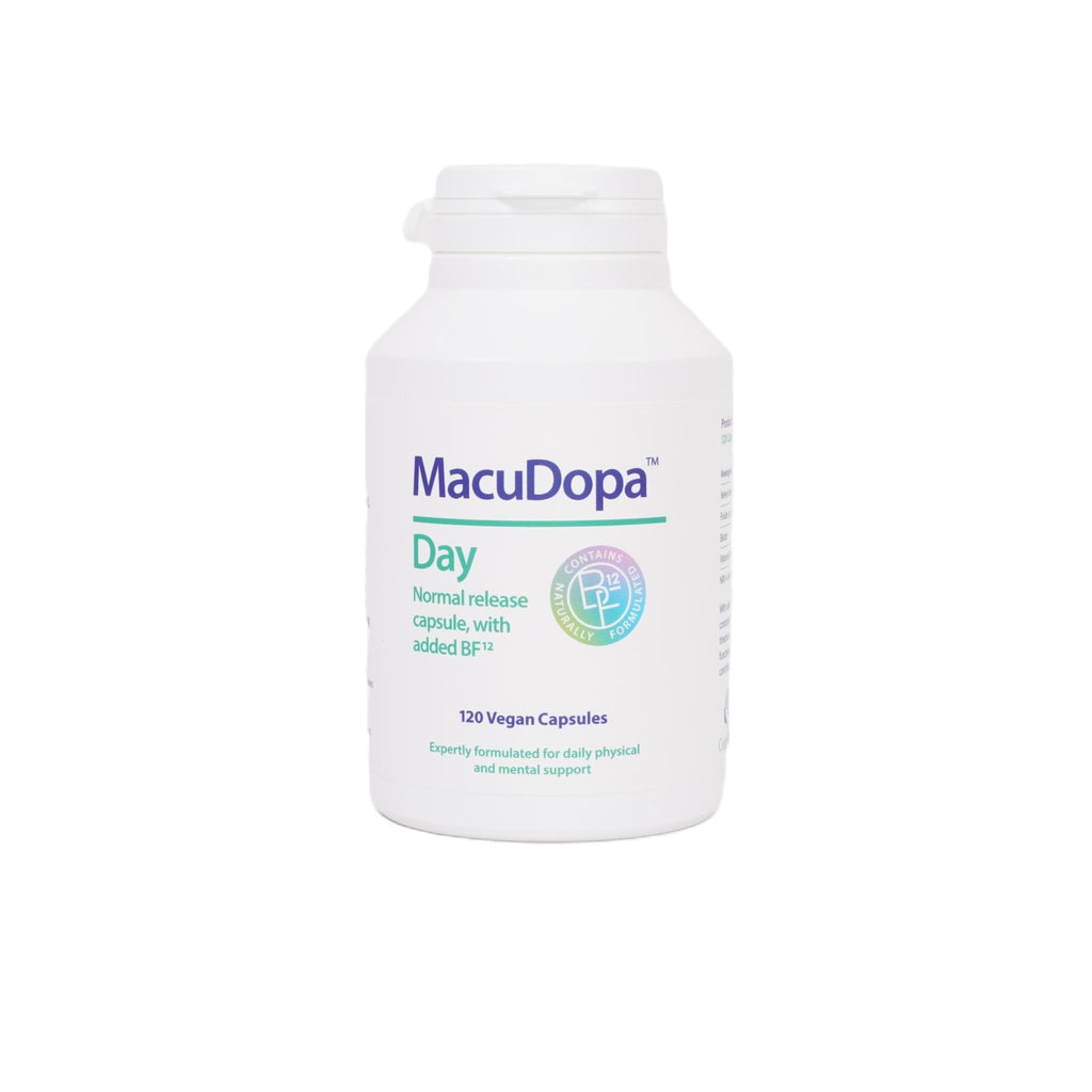 Macudopa Day Capsules 700mg Proprietary Blend, 63% HPLC standardised Levodopa. 120 Veggie Capsules - TrustMedUSA