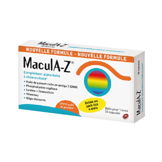 Macula-Z 30 tabs - Horus Pharma - helps maintain normal vision - TrustMedUSA