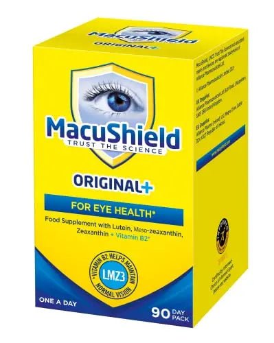 MacuShield Original Plus Capsules - 90 Day Pack, Eye Health Food Supplement containing - TrustMedUSA