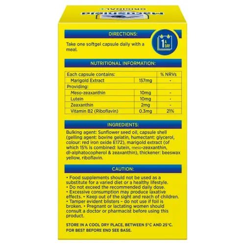 MacuShield Original Plus Capsules - 90 Day Pack, Eye Health Food Supplement containing - TrustMedUSA