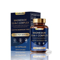 Magnesium 12-in-1 Complex 700mg, with Glycinate & Citrate, Vegan Supplement for Daily Wellness, 120 Capsules (1) - TrustMedUSA
