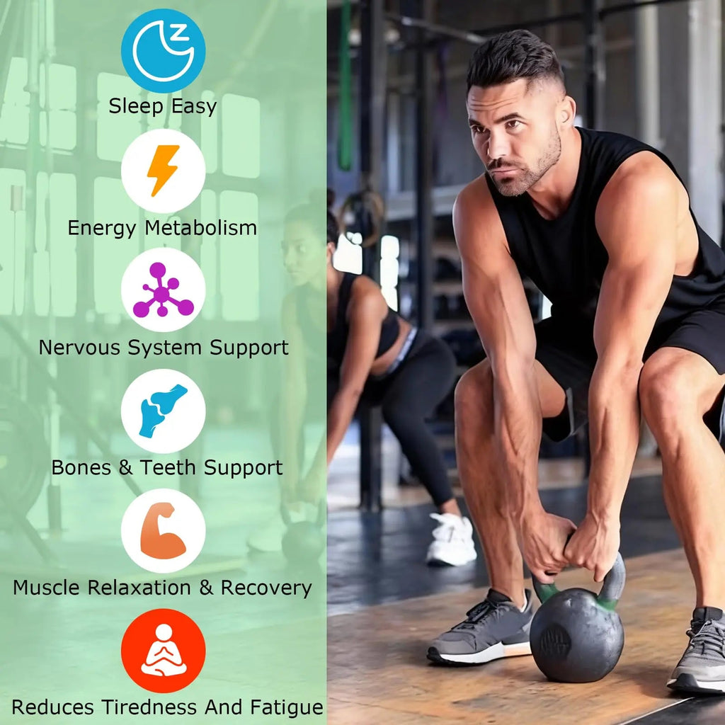 Magnesium 12 in 1 Complex Liquid Drops 700mg, High Absorption Magnesium Glycinate Citrate Malate Taurate & 8 Forms, Magnesium Complex Blend Supplement for Sleep Muscle Nerve Energy Heart Health - TrustMedUSA