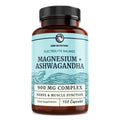 Magnesium Ashwagandha | Calming Magnesium Supplement for Adults | Relax, Rest - TrustMedUSA