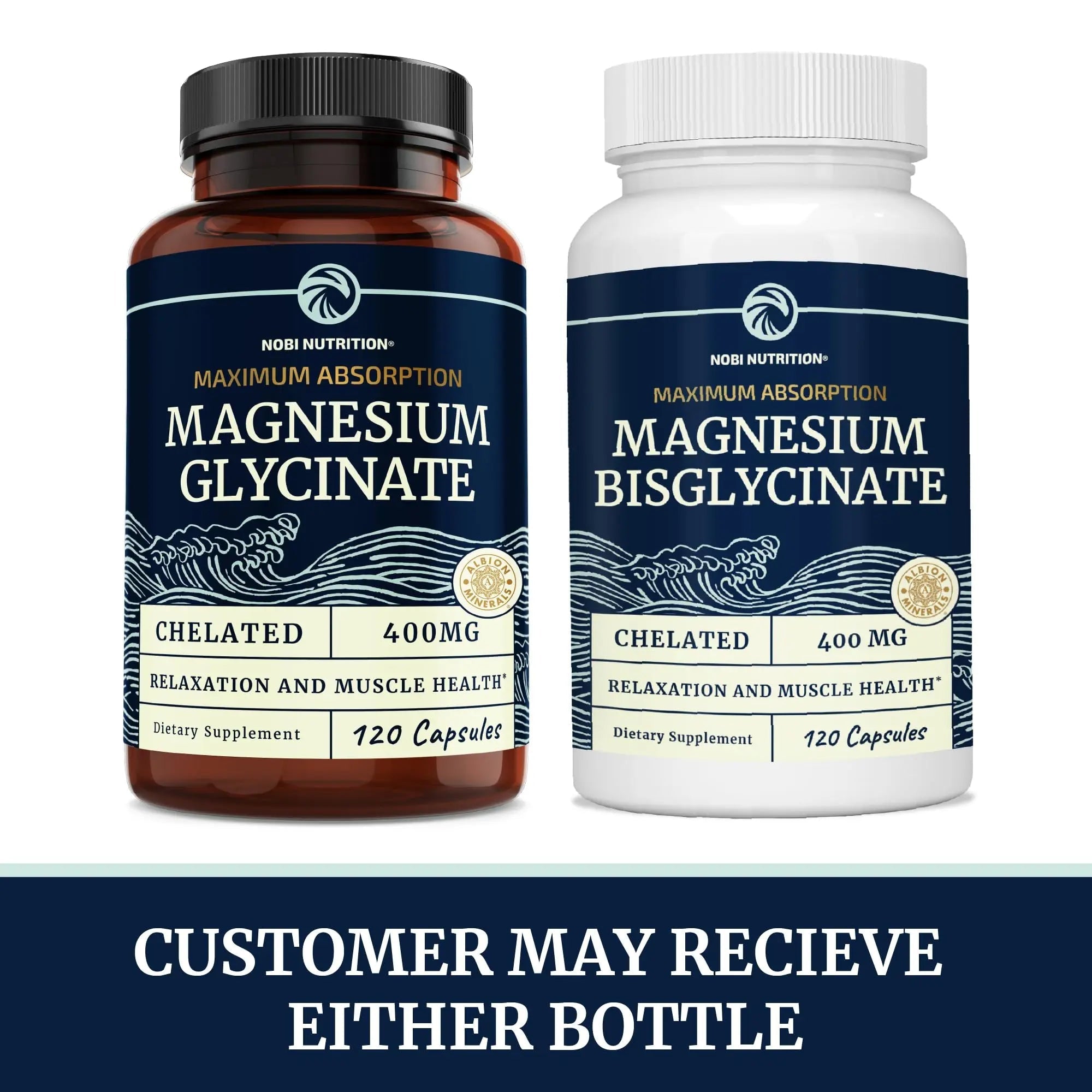 Magnesium Bisglycinate 400mg | Chelated Bisglycinate for Muscle Relaxation, Bones - TrustMedUSA