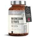 Magnesium Citrate - 1480mg High Strength - 240 Capsules (4 Month Supply) - Vegan - TrustMedUSA