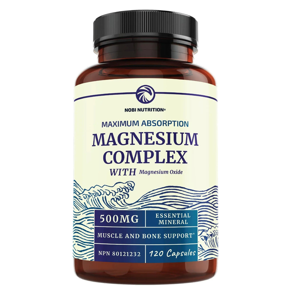 Magnesium Citrate Complex | 500 MG | High Absorption Formula | Calm, Relaxation - TrustMedUSA