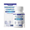 Magnesium Complex 1000mg with 8 Types - Glycinate, Citrate, Malate - Supports Muscle Relaxation, Bone Health, Energy Production & Sleep - High Absorption, Non-GMO, Vegan Capsules, 90 Count (001) - TrustMedUSA
