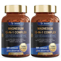 Magnesium Complex 700mg 12 in 1 Magnesium Supplement with Glycinate Citrate Malate Oxide Taurate Aspartate Orotate Magnesium Relaxation,Muscle,Heart Support, Vegan 120 Capsules 2PK - TrustMedUSA