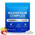 Magnesium Complex 8-in-1 High Potency with 8 Essential Forms, Vegan Capsules for Muscle, Nerve & Bowel Support, Relief Fatigue & Improve Sleep (90 Capsules) - TrustMedUSA