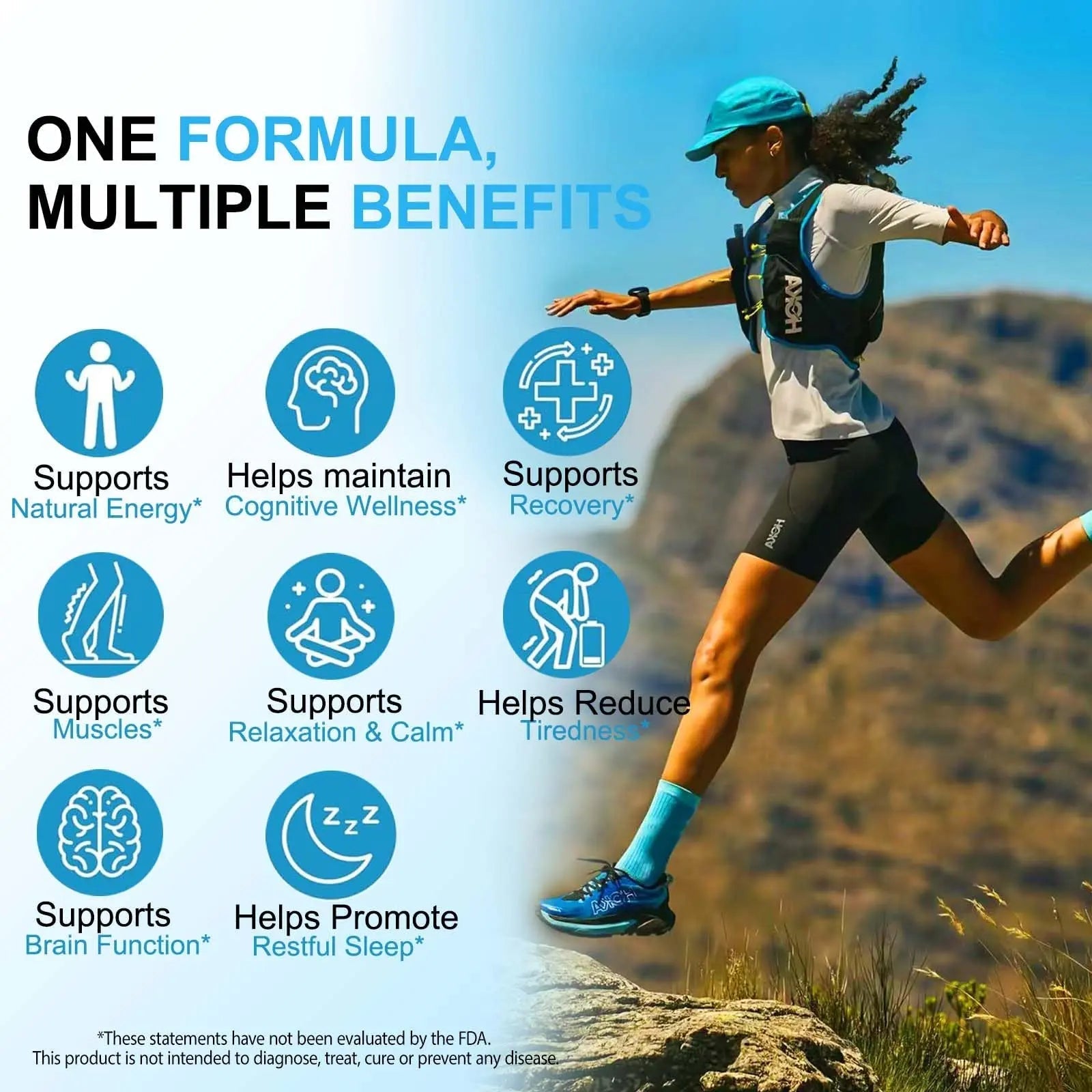 Magnesium Complex 8-in-1 High Potency with 8 Essential Forms, Vegan Capsules for Muscle, Nerve & Bowel Support, Relief Fatigue & Improve Sleep (90 Capsules) - TrustMedUSA
