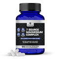 Magnesium Complex for Sleep, Relaxation, Digestion & Calm – Magnesium Glycinate, Citrate, Bisglycinate, Carbonate, Malate, Orotate, Taurate, + Humic/Fulvic for High Absorption - 90 ct. - TrustMedUSA